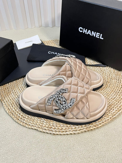 CNL thick-soled Velcro women's slippers 0724042704