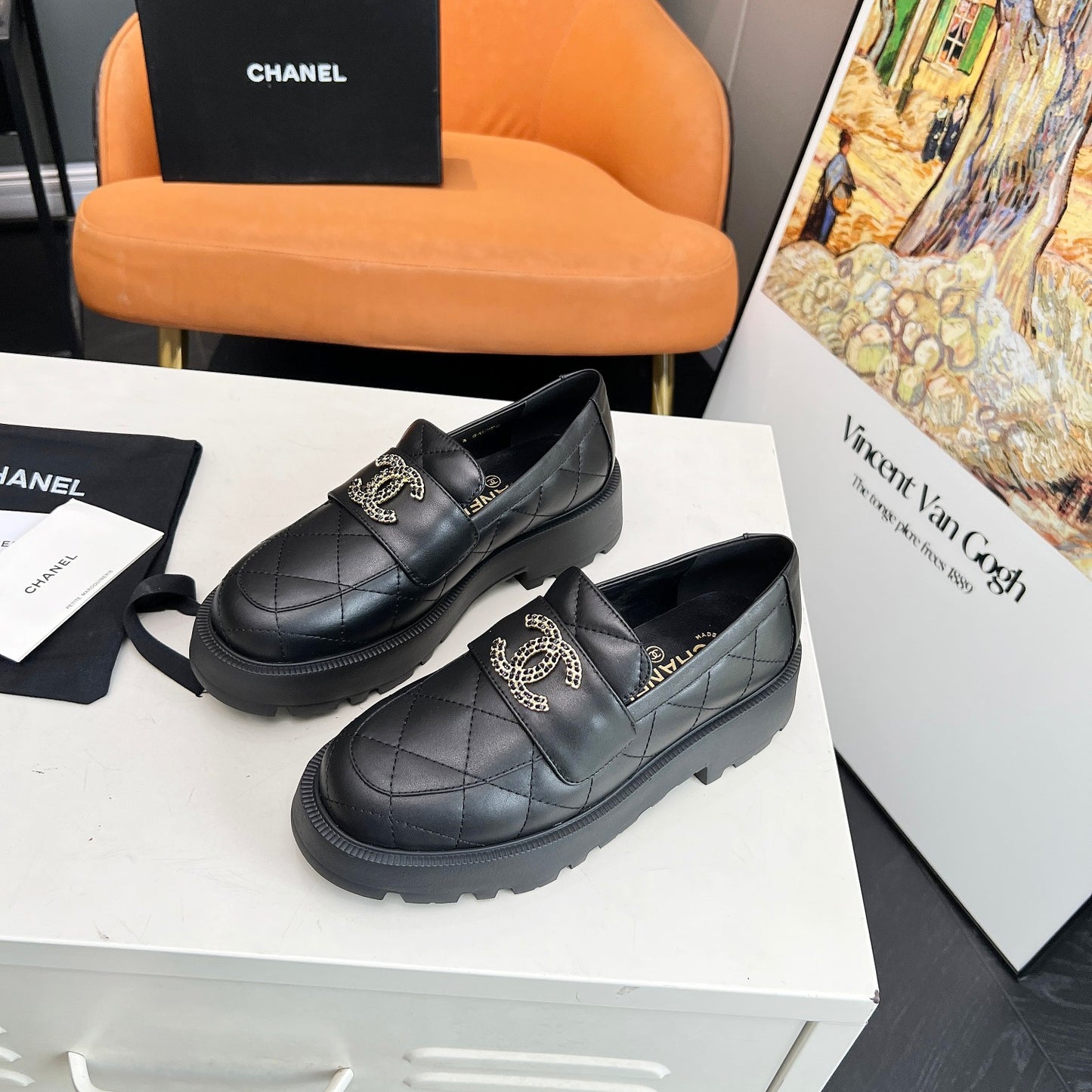 CNL fashionable leather loafers 0725082103