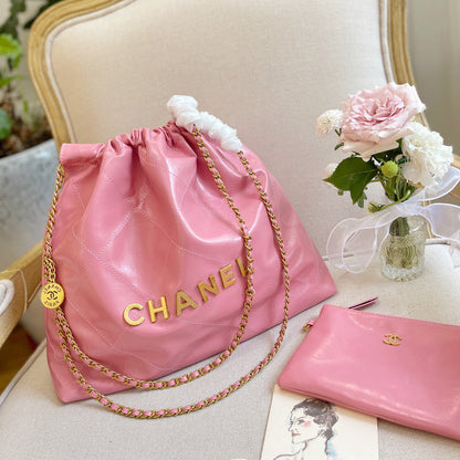 Spring and summer new wax leather shopping bag XC07062008