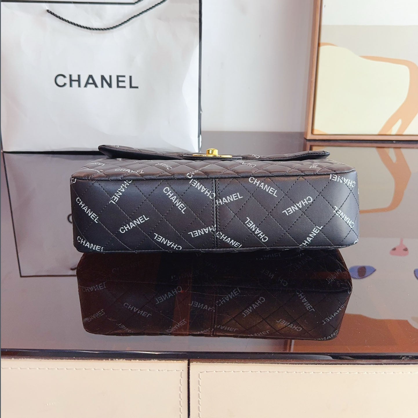 CHL Cf series cowhide versatile chain bag XC24092507