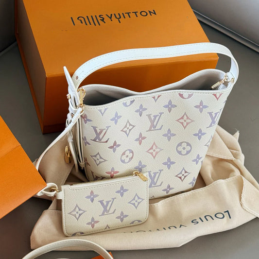 New Stardust Purple Color Bucket Bag 1025070401