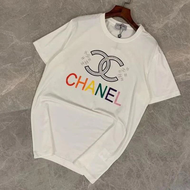 New fashion casual printed T-shirt 1024022003