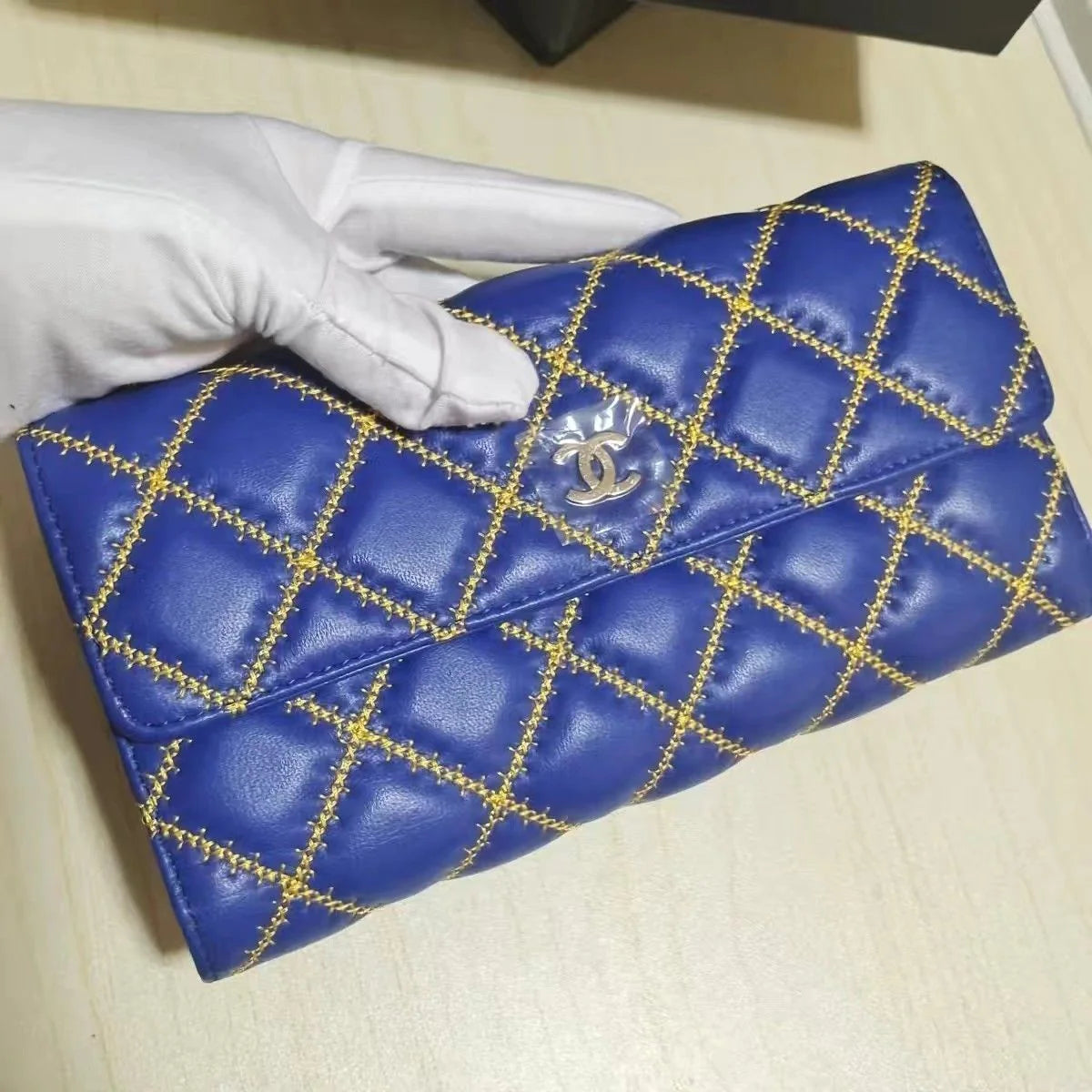 New Rhomboid Sheepskin Wallet 1024031312