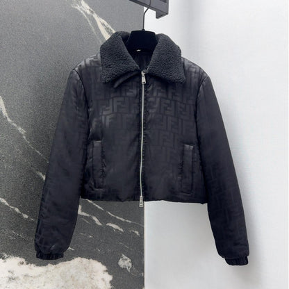 FD Fashion Cotton Stand Collar Jacket 0725030612