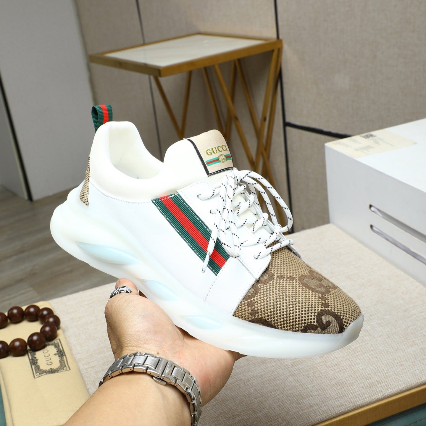 GG fashion print sneakers 0725062702