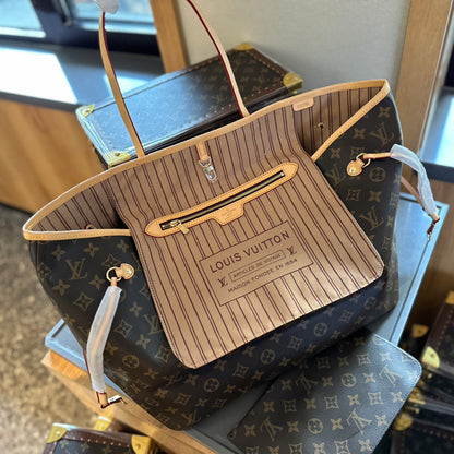 Ladies Fashion Luxury V Logo Classic Color The Neverfull Bag KL0224061804