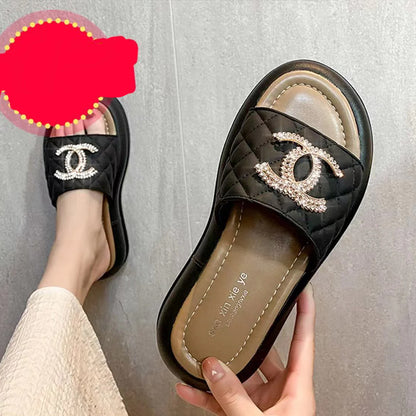 New Style Thick Sole Fashion Personalized Lazy Shoes 1024052113