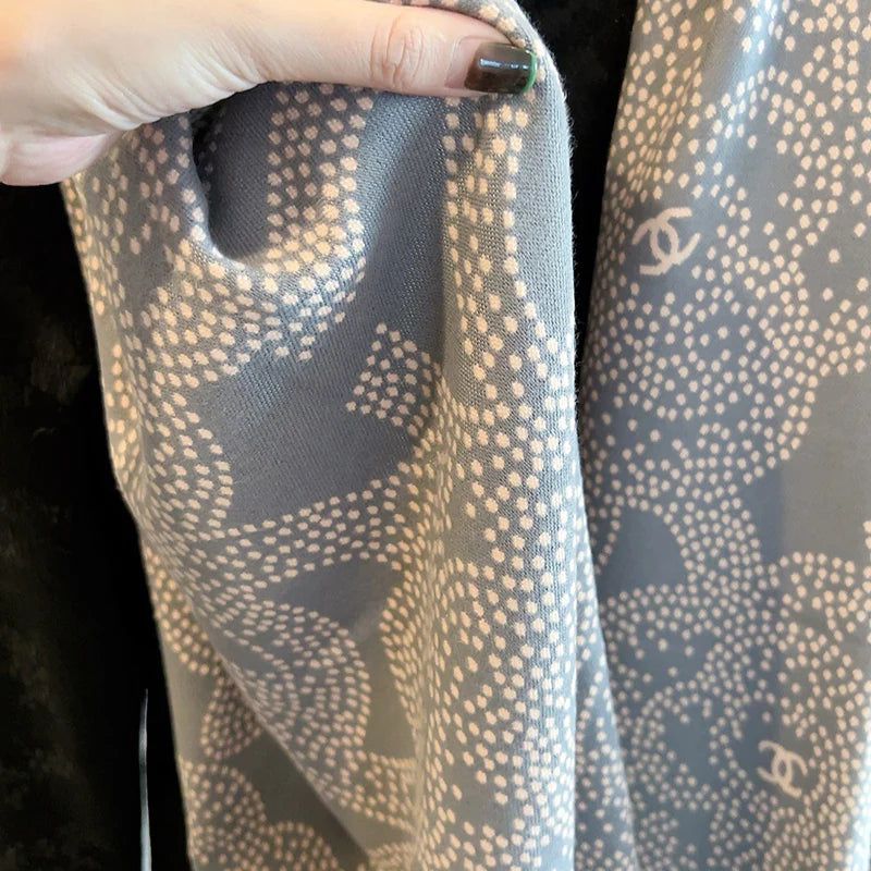 Fashion double-sided cashmere scarf 1024093005