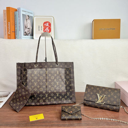 LVV printed bag three-piece set 0725070101