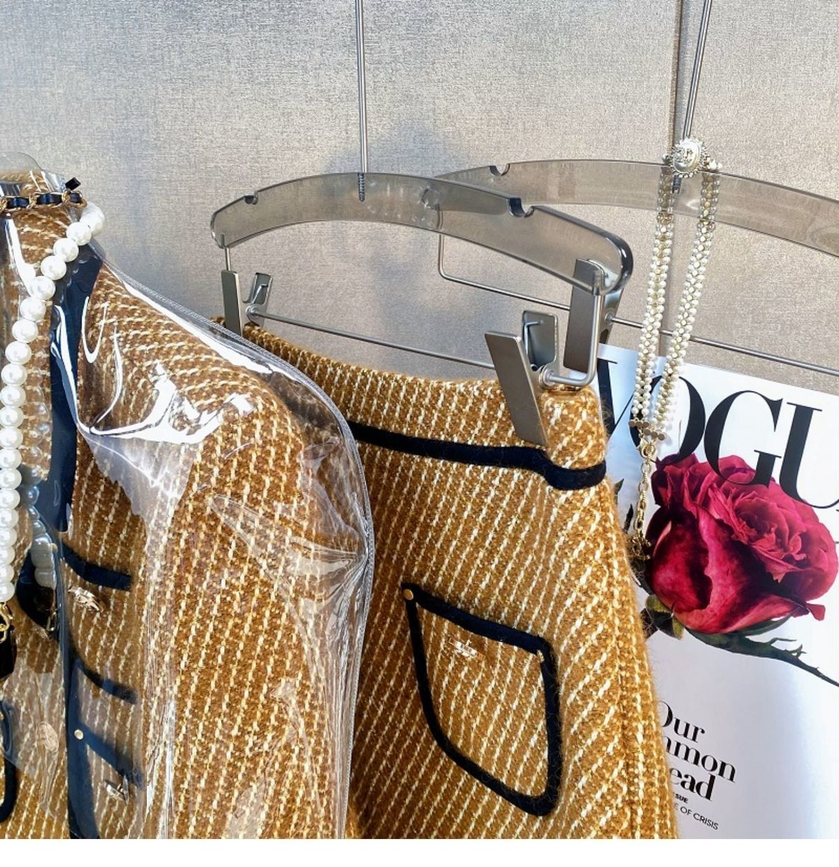 Fashionable New Women's Retro High-end Two-piece Dress 1023121219