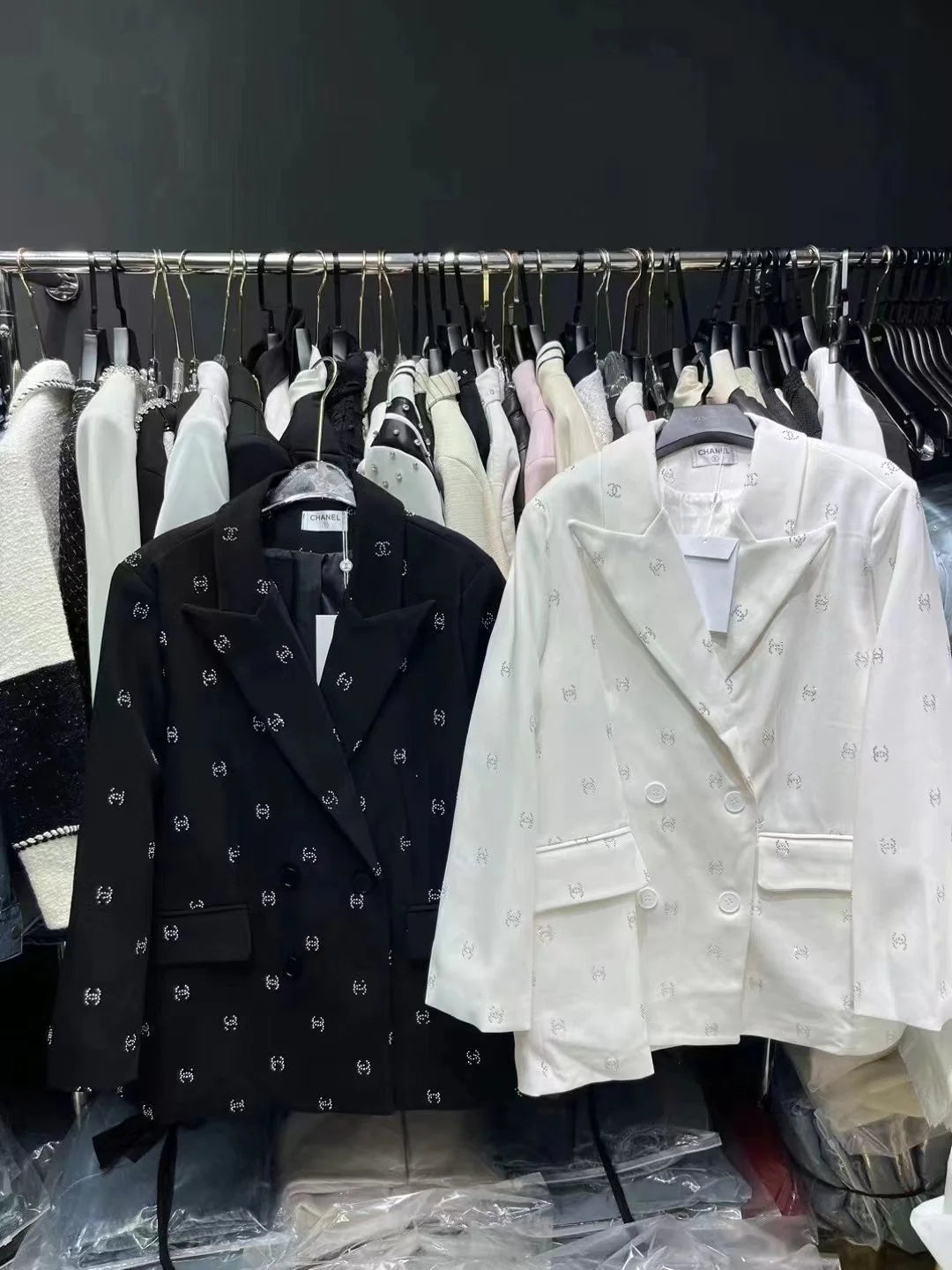 New Fashion C Logo Handmade Stylish Women's JacketPD05202422710