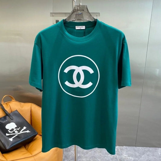 New Fashion Letter Printing Casual Short Sleeve Men's And Women's 1024071209