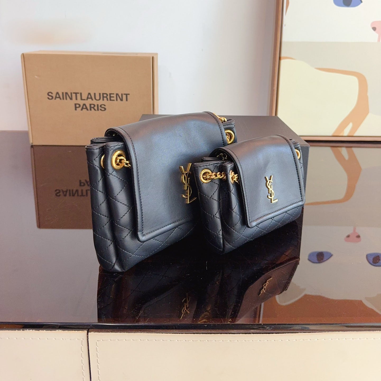 YSL nolita Sheepskin material shoulder bag XC24092424