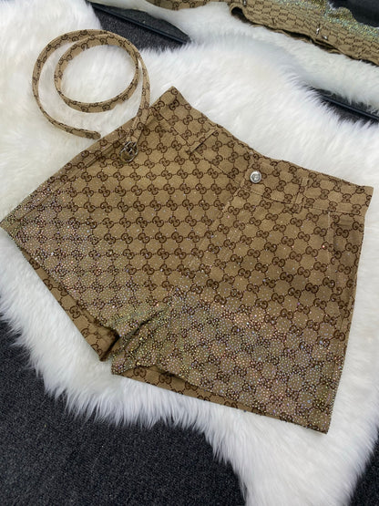 GG Fashion printed shorts 0725061623