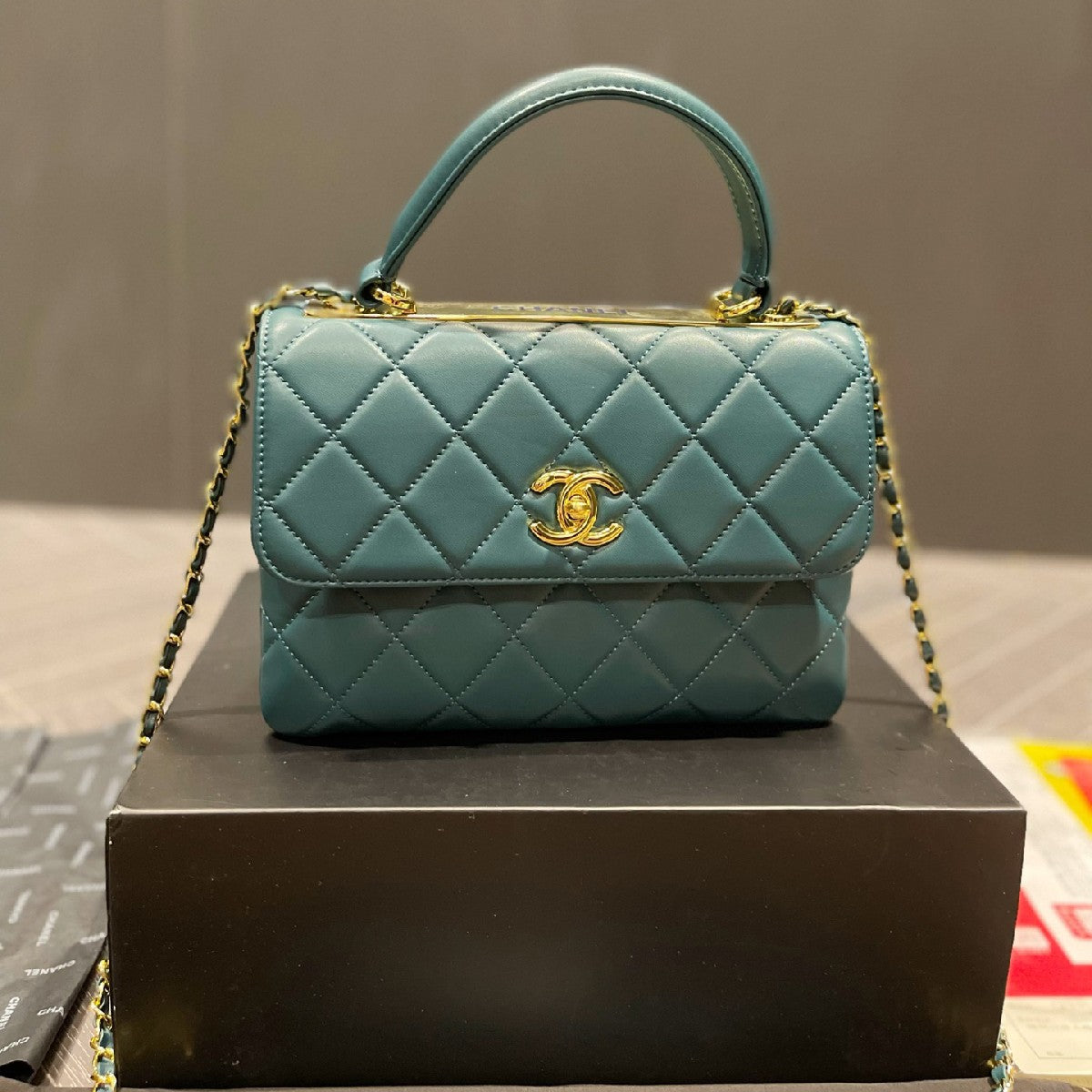 5 Colors Handbag With Top Handle