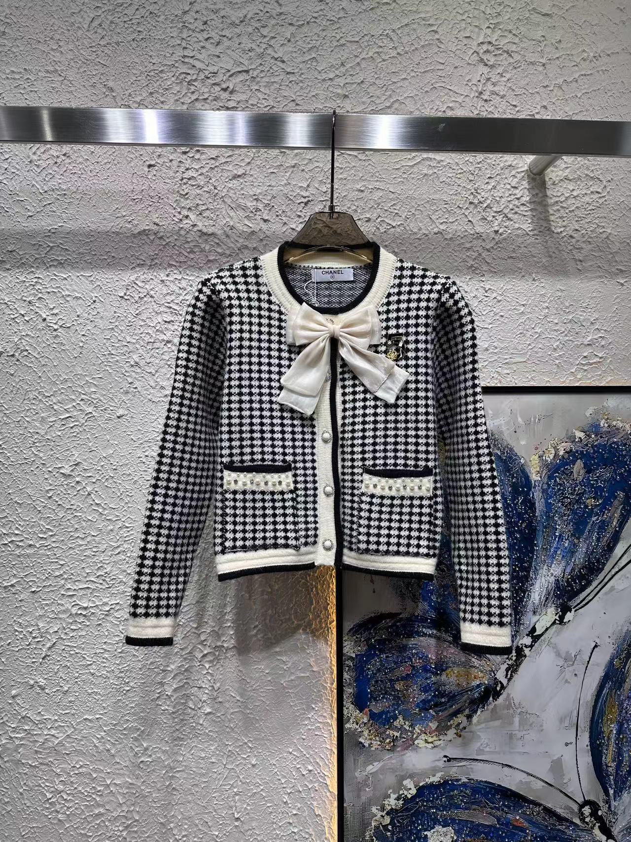 CNL Fashion knitted sweater coat 0724082807