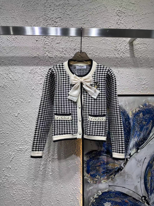 CNL Fashion knitted sweater coat 0724082807