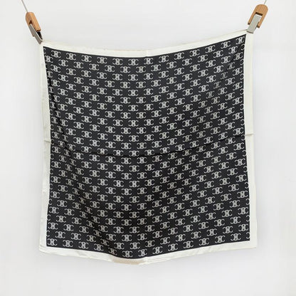 New French Retro Presbyterian Satin Scarf 1024051517