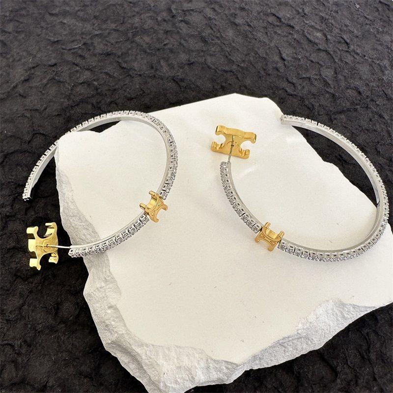 New Full Diamond Inlaid Earrings 1024050902