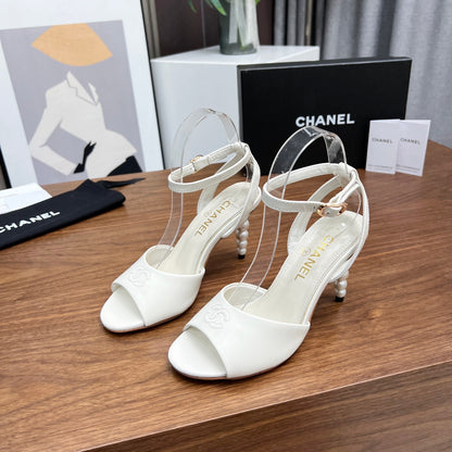 Chane1 top fashion classic pearl high heels 0724030817
