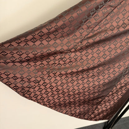 New Floral Print High-Waisted Skirt 1025092309