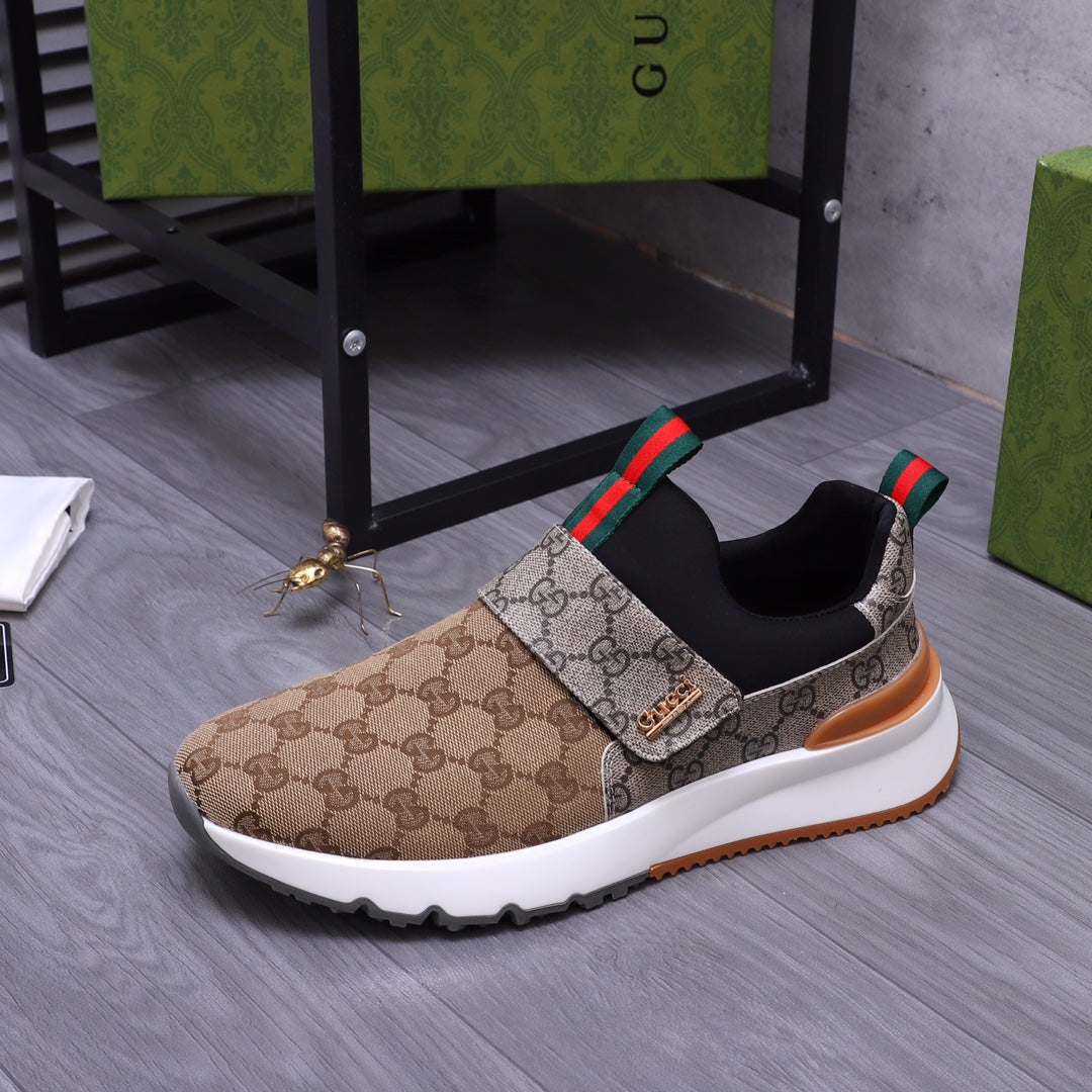 GG slip-on printed sneakers 0724052703