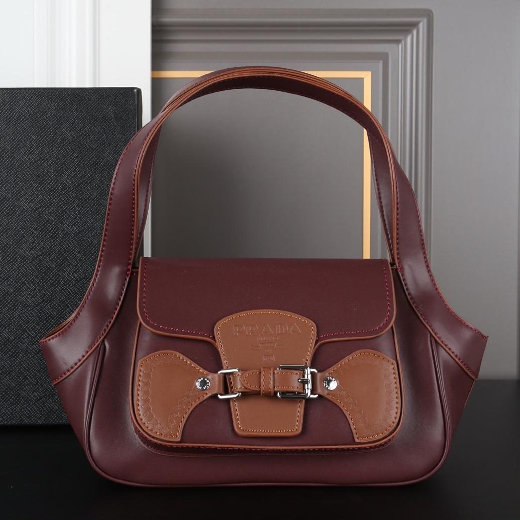 PRD retro underarm patchwork bag 0725091705