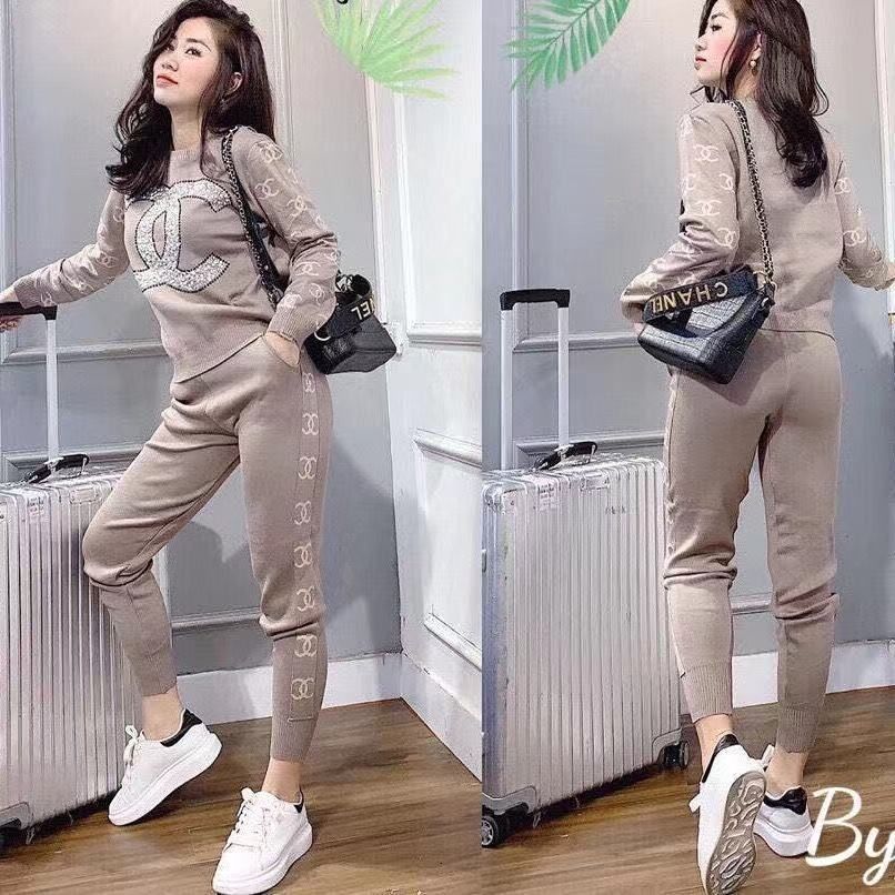 knitted sports suit XC1623081401