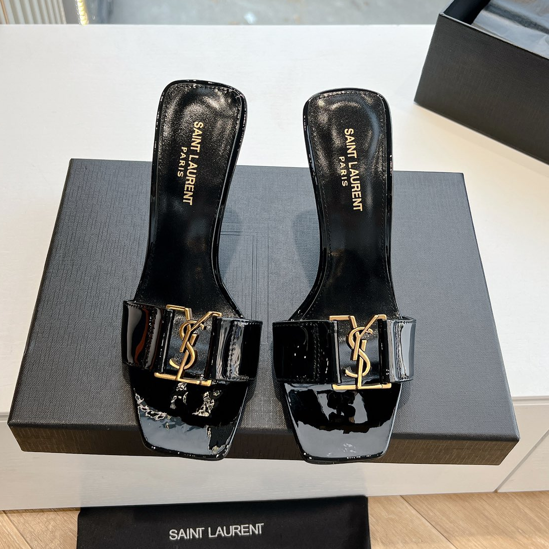 YSL high heel sandals slippers 0725021402