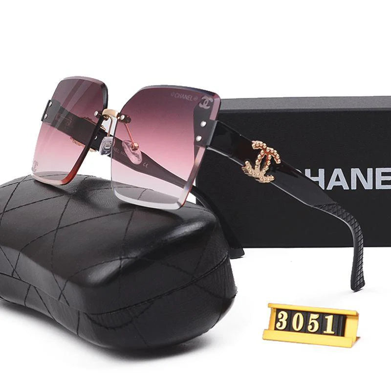 New Large Frame Women's Sunglasses Anti-glare Fashion Sunglasses 1024060307