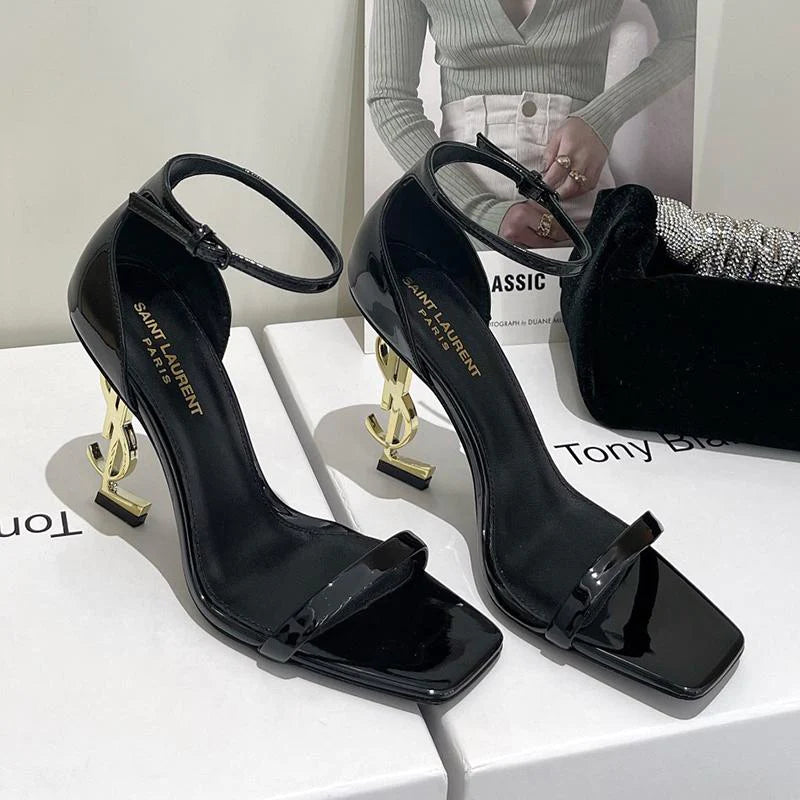 Classic high-heeled sandals combine modernity and fashion 1024022017