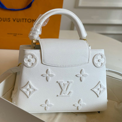 Lvv three-dimensional flocking handbag 0725092301