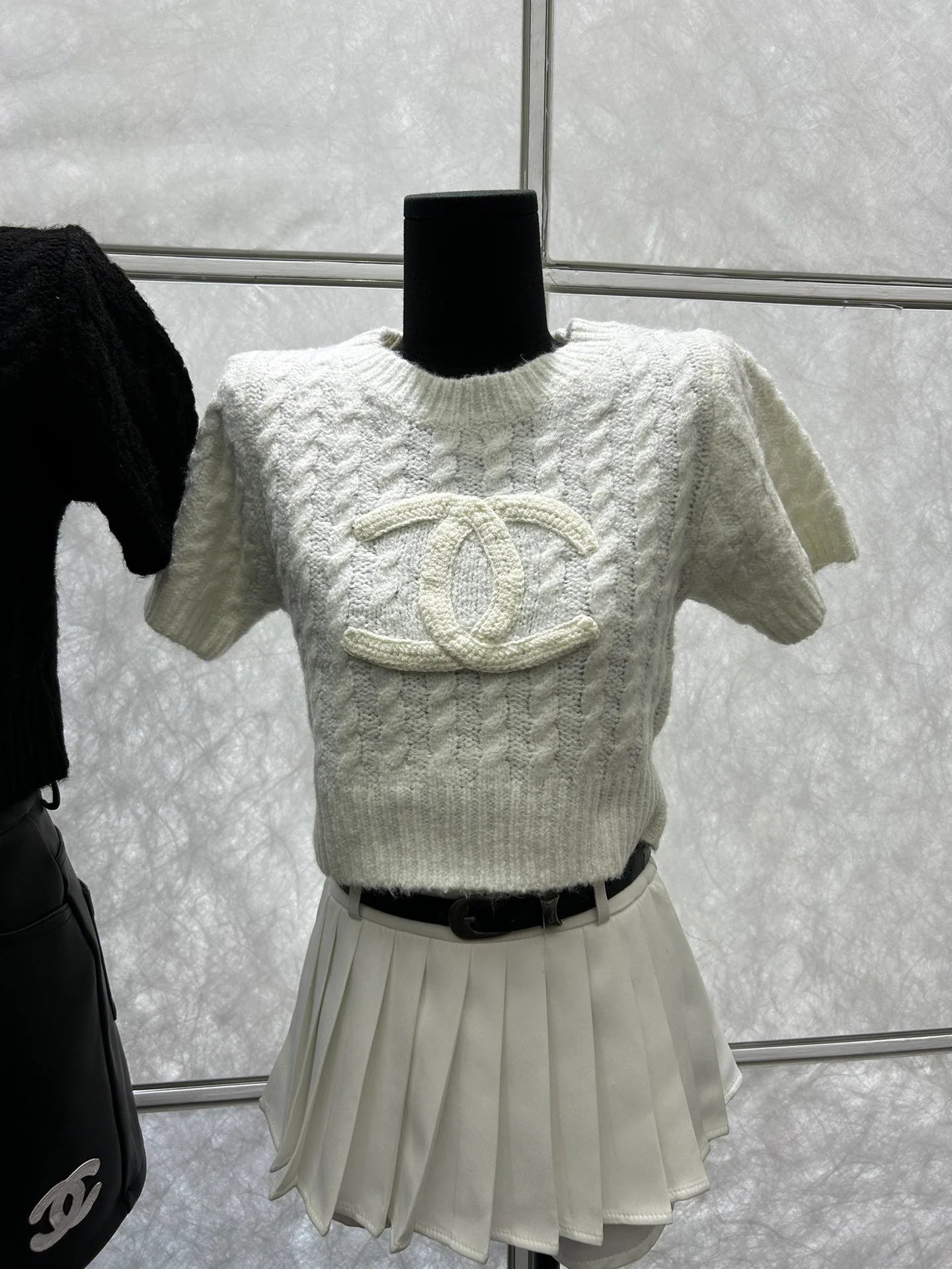 CHA Woven Crop Top 0724022010