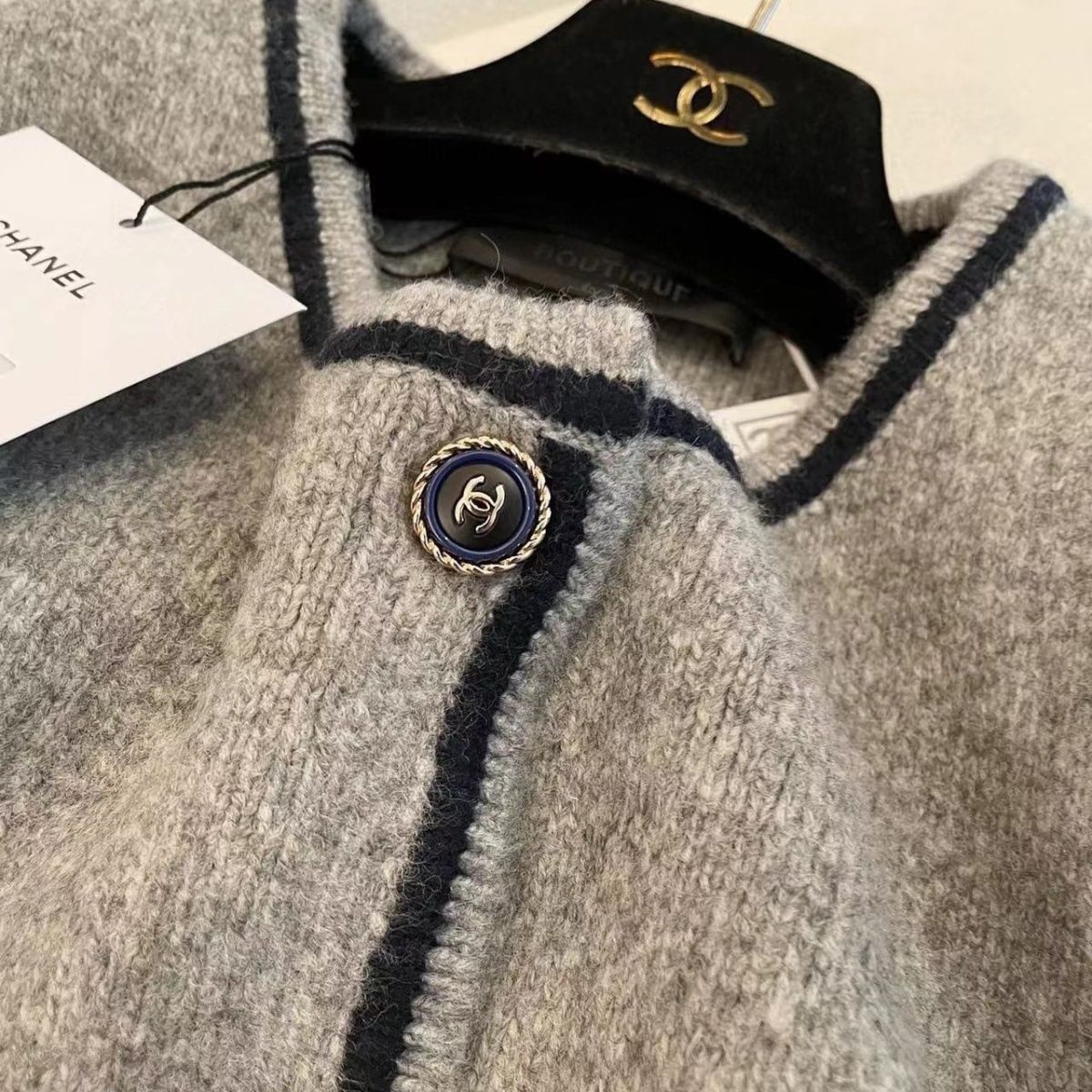 Elegant Fragrant High-end New High-end Retro French Socialite Tweed Top Embroidered JacketPD052024011012