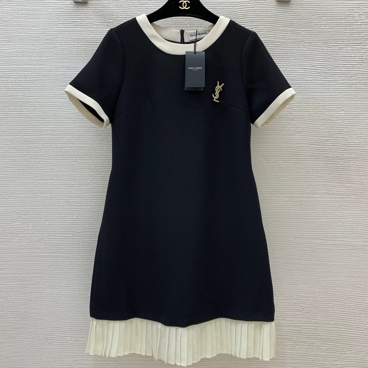 YS New Round Neck Short Sleeve Dresses 1025033104