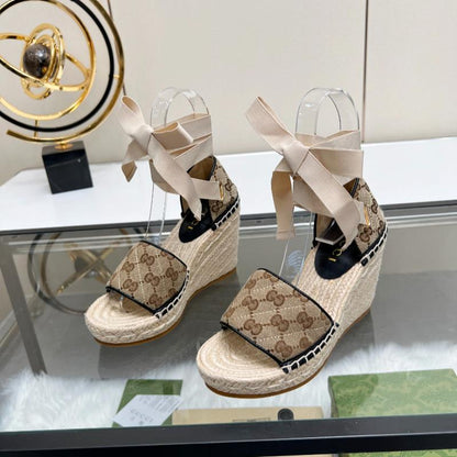 New  Leather G Logo women's shoesXC052024011105