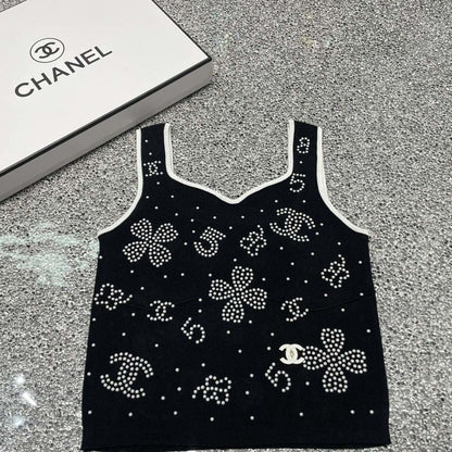 New Sleeveless Top Design Sense Short Sling Base Shirt 1024031115