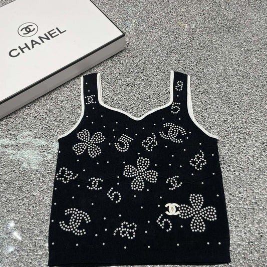 New Sleeveless Top Design Sense Short Sling Base Shirt 1024031115