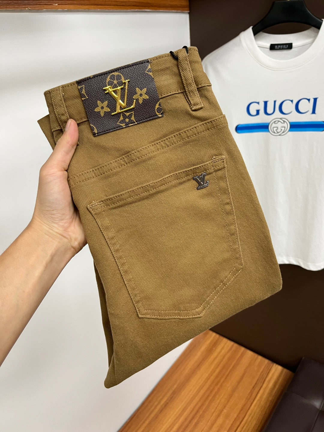 Lvv men's business casual jeans 0725092609