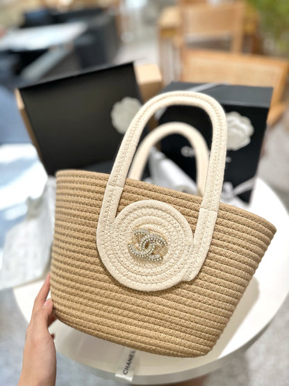 CNL summer woven handbag 0724041121