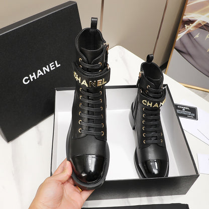 CNL cowhide short boots Martin boots 0724101704