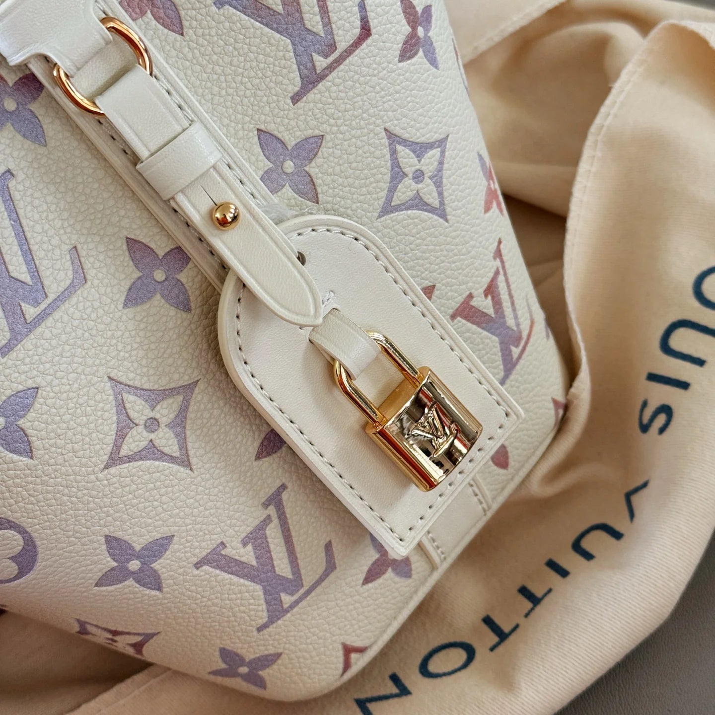 New Stardust Purple Color Bucket Bag 1025070401