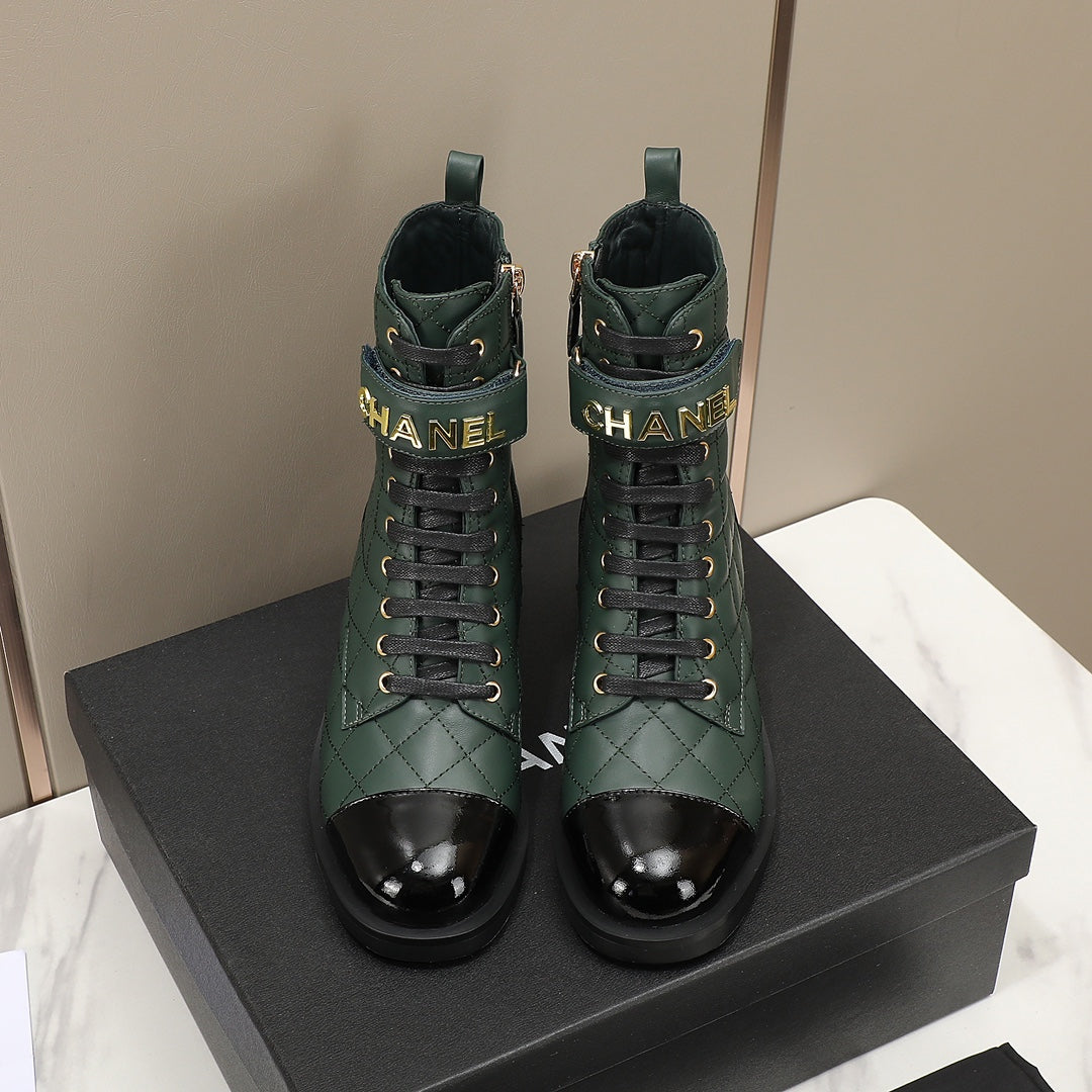 CNL fashion diamond leather short boots Martin boots 0724101706