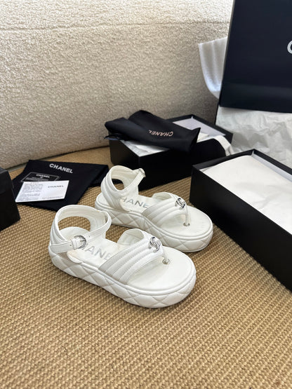 CNL fashion diamond thick-soled sandals 0725050802