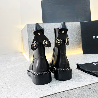 CC fashion women's leather boots XC0723112214