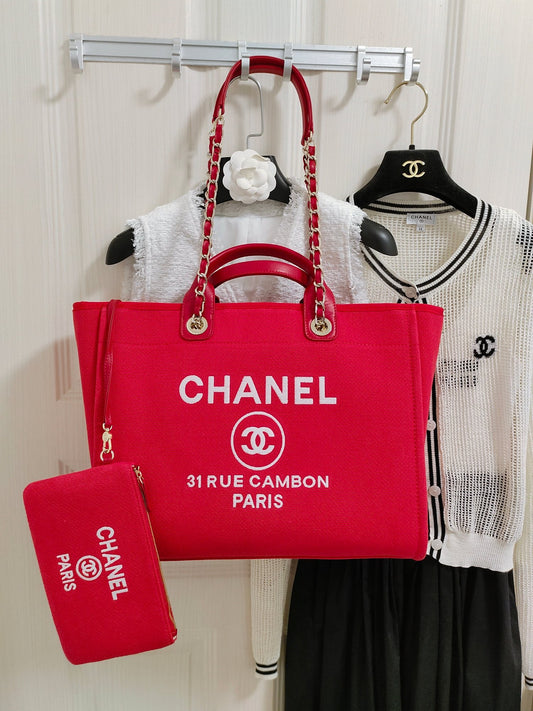 CNL Canvas Beach Bag Tote 0724122406