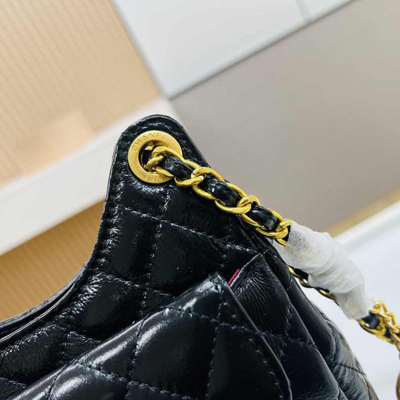 New Gold Coin Croissant Bag