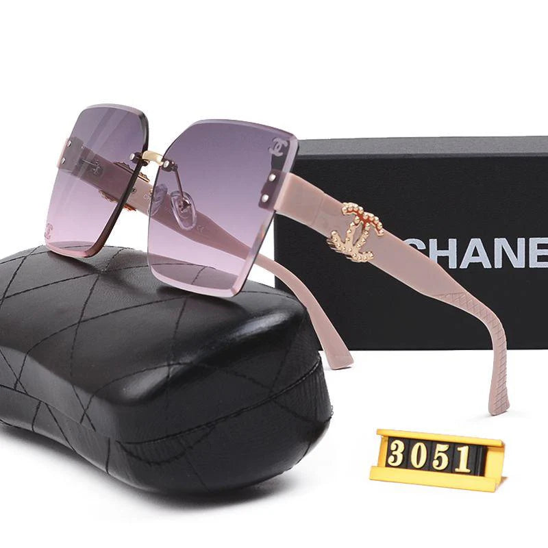 New Large Frame Women's Sunglasses Anti-glare Fashion Sunglasses 1024060307