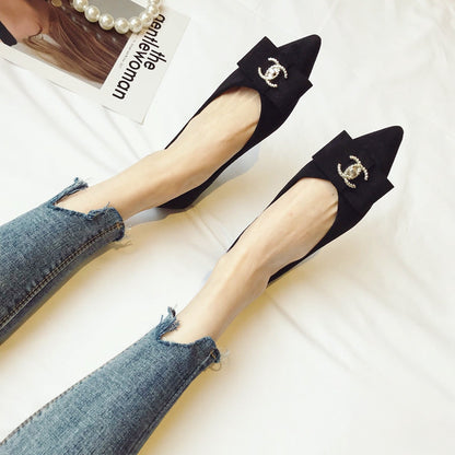 New versatile bow pointed shallow cut single shoe PF10050801