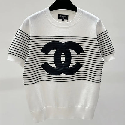 New luxury knitted short sleeves 1024052713